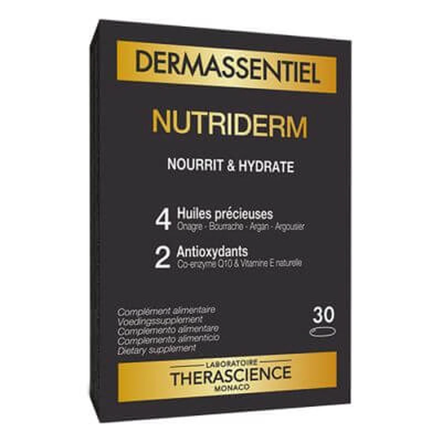 Dermassentiel nutriderm 30 perles