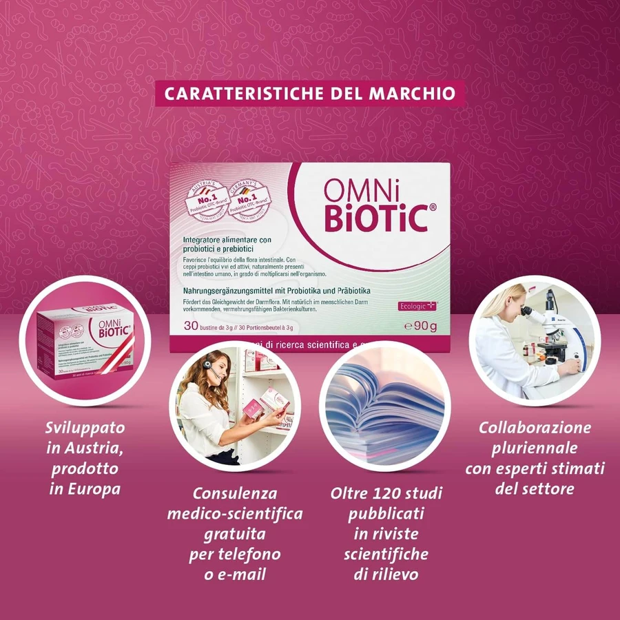 Omni biotic panda 30 sachets, Institut Allergosan  