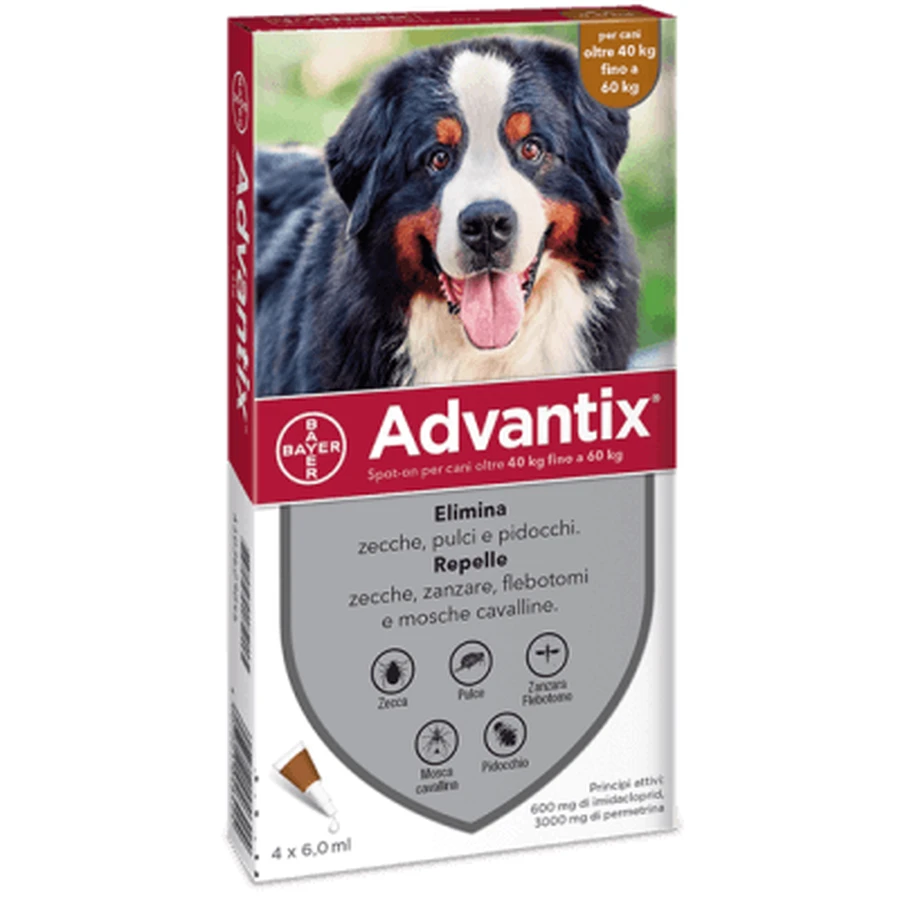 Advantix spot on*4pip 40-60kg