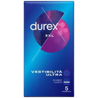 Durix 3xl ultra fit 5-piece condom