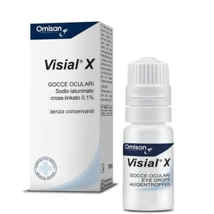 Visial vernetzte Hyaluronsäure Augentropfen x 0,1% 10 ml