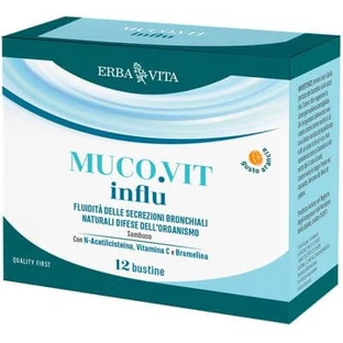 Mucovit influ 12 zakjes