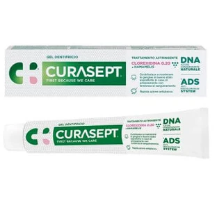 Curasept ads dna gel dentifrice traitement astringent 75 ml