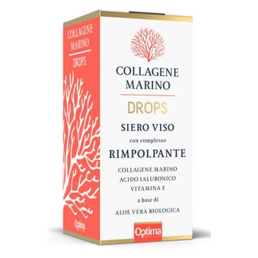 Gezichtsserum met mariene collageendruppels 30 ml
