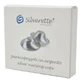 Silverette silver silver nipple shields small shields 1 pair