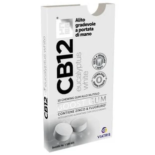 Cb12 boost white eucalyptus 10 chewing gum