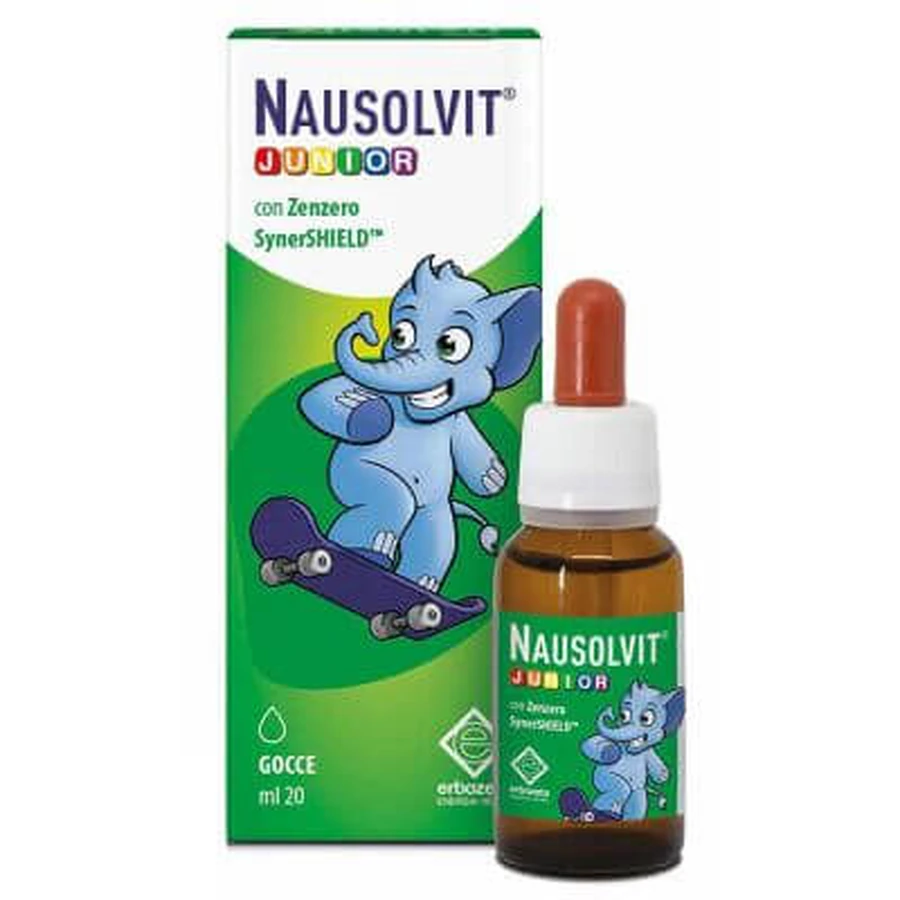 Nausolvit junior druppels 20 ml