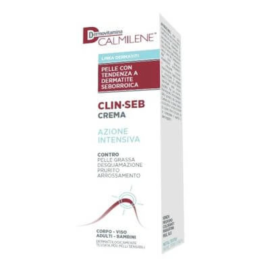Dermovitamin calmilene clin-seb intensief werkende crème voor de naar seborroïsch eczeem neigende huid 50 ml