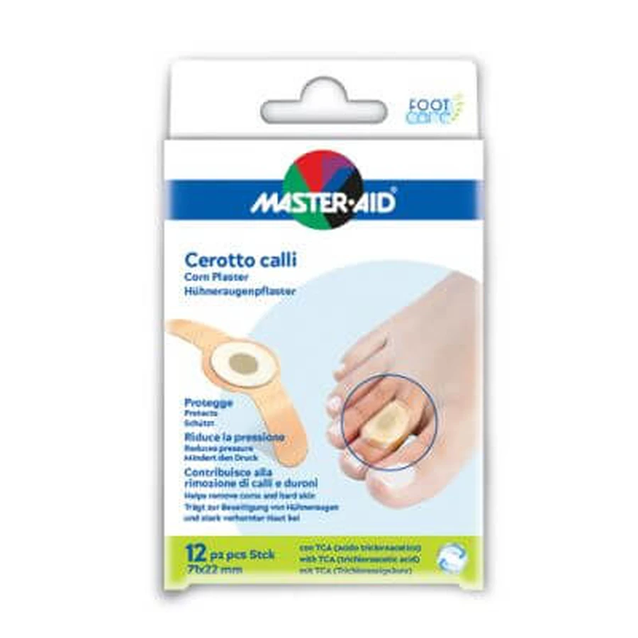 Master-aid footcare 71x22 mm 12 pieces b2