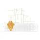 Gold line blood glucose test strips 25 pieces