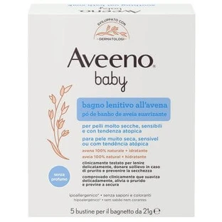 Aveeno Baby Kolloidales Badepulver 5 x 21 g