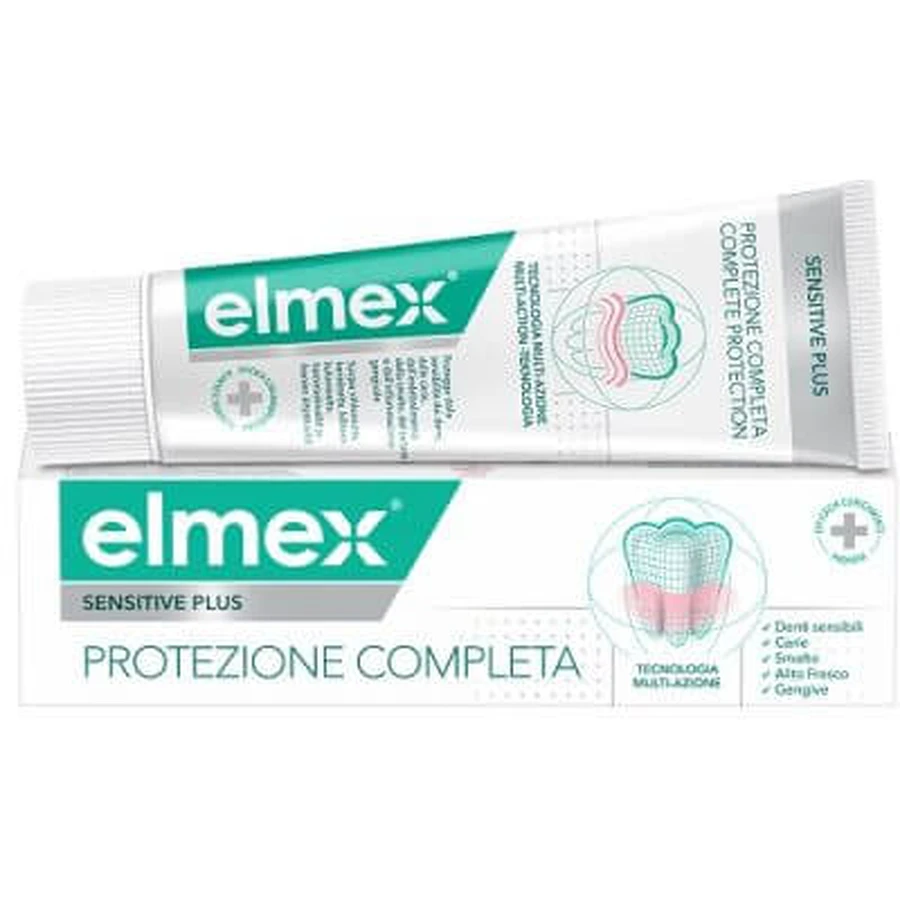 Elmex Sensitive Plus Dentifrice complet 75 ml