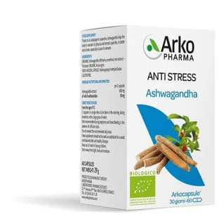 Arkocps ashwagandha bio 60 cápsulas