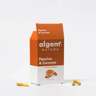 Piperina y cúrcuma 60 cápsulas
