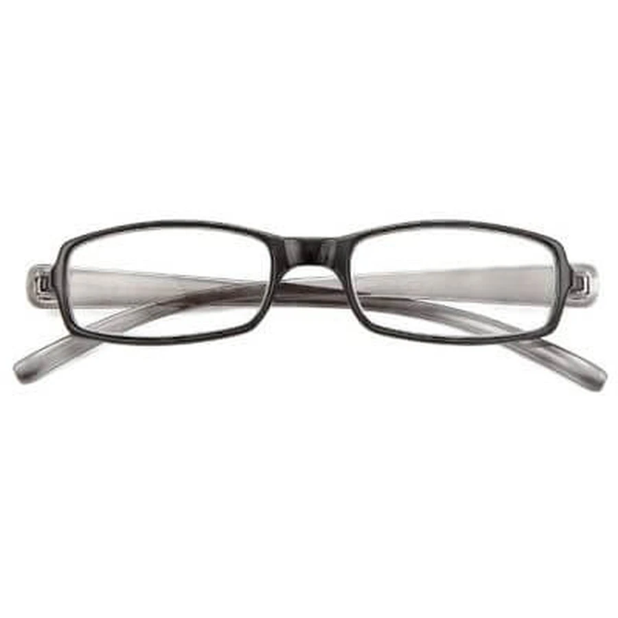 Twins silver double pre-mounted reading glasses +3.50