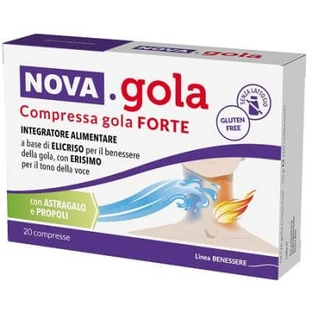 Nova sterke keel 20 tabletten