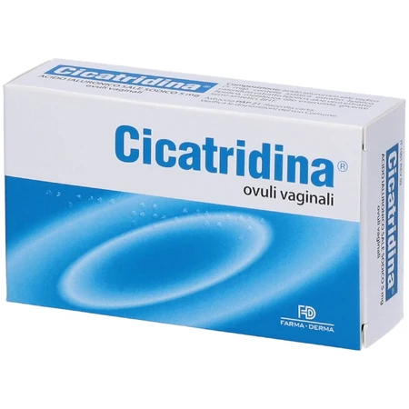 Cicatridine, 10 vaginal ovules, Farma-Derma Italy