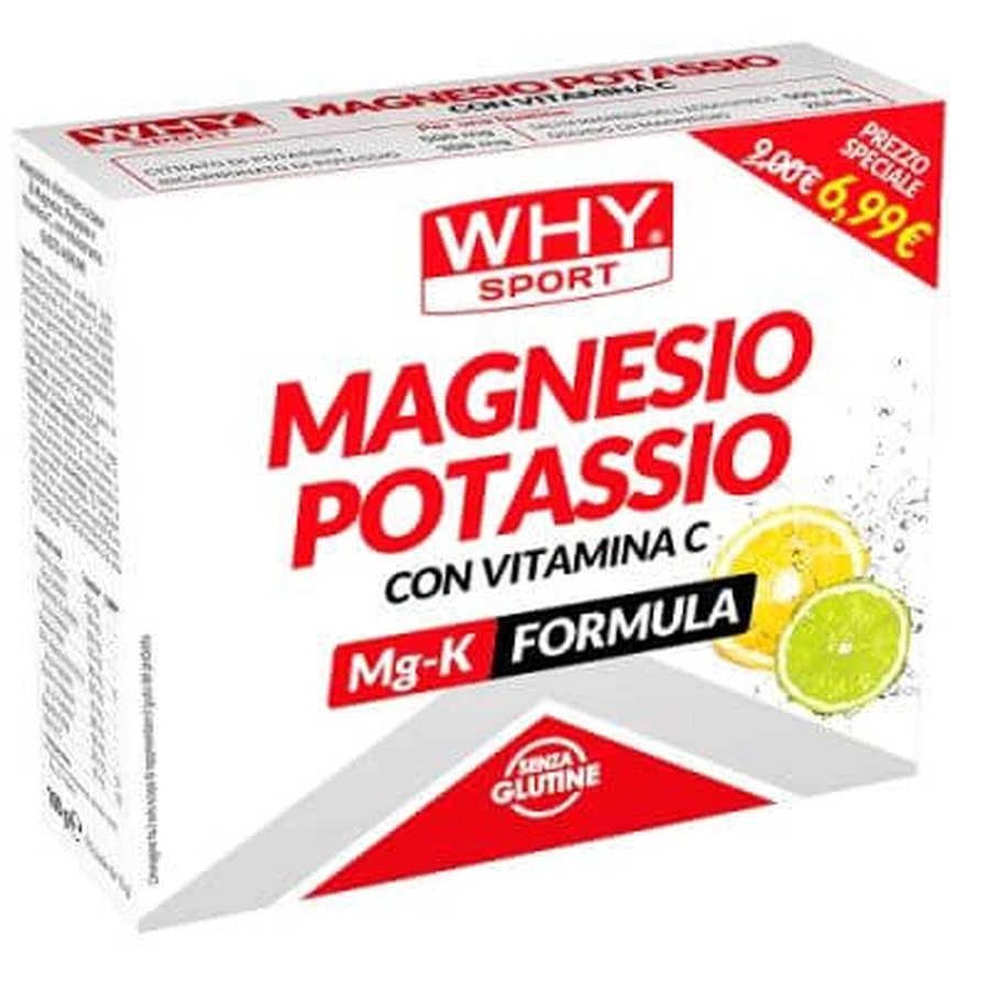 Magnesium kalium 10 zakjes 100 g