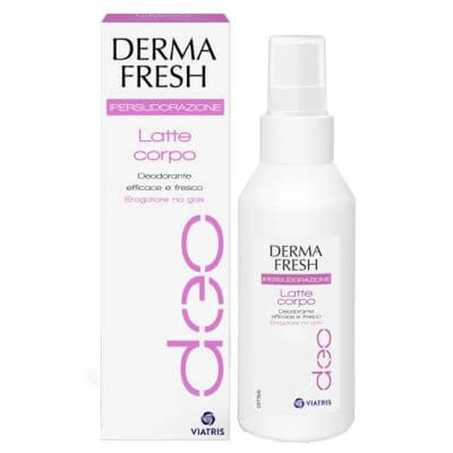 Dermafresh Hypersweating deodorant body milk 100 ml