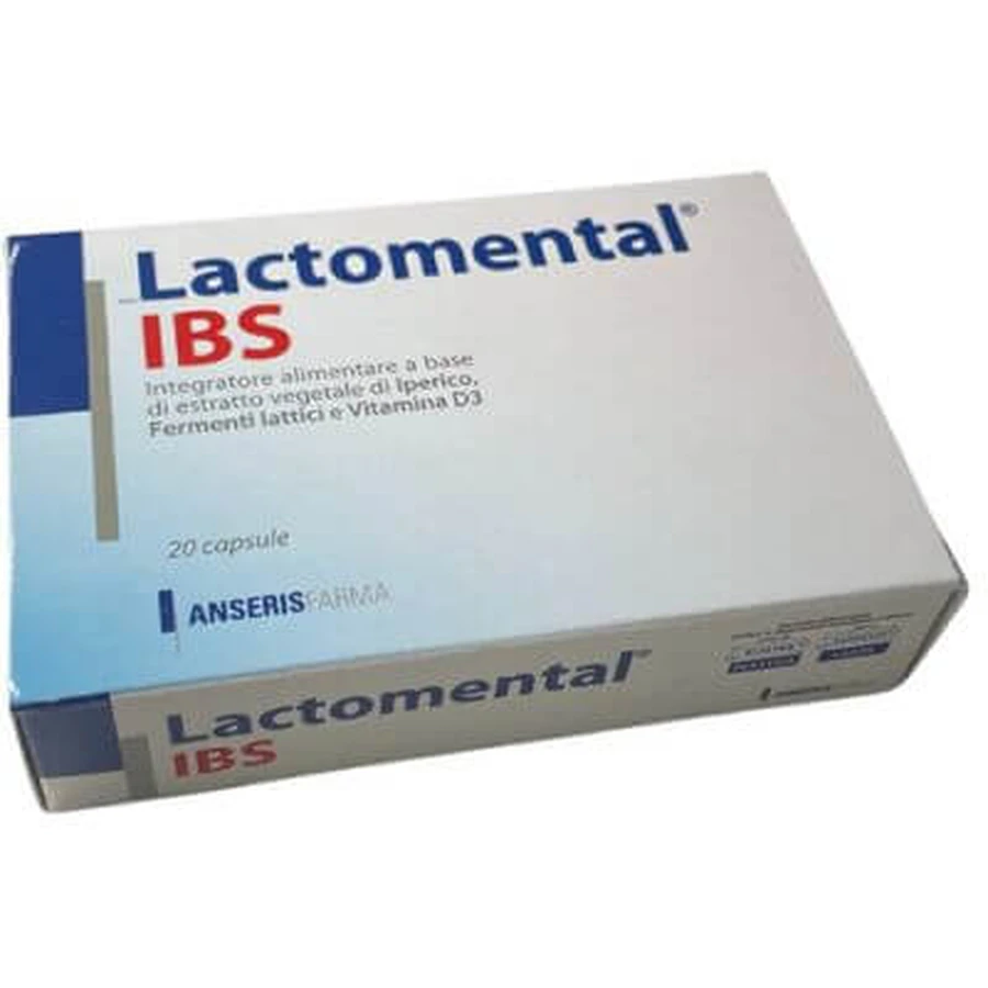 Lactomental ibs 20 capsules
