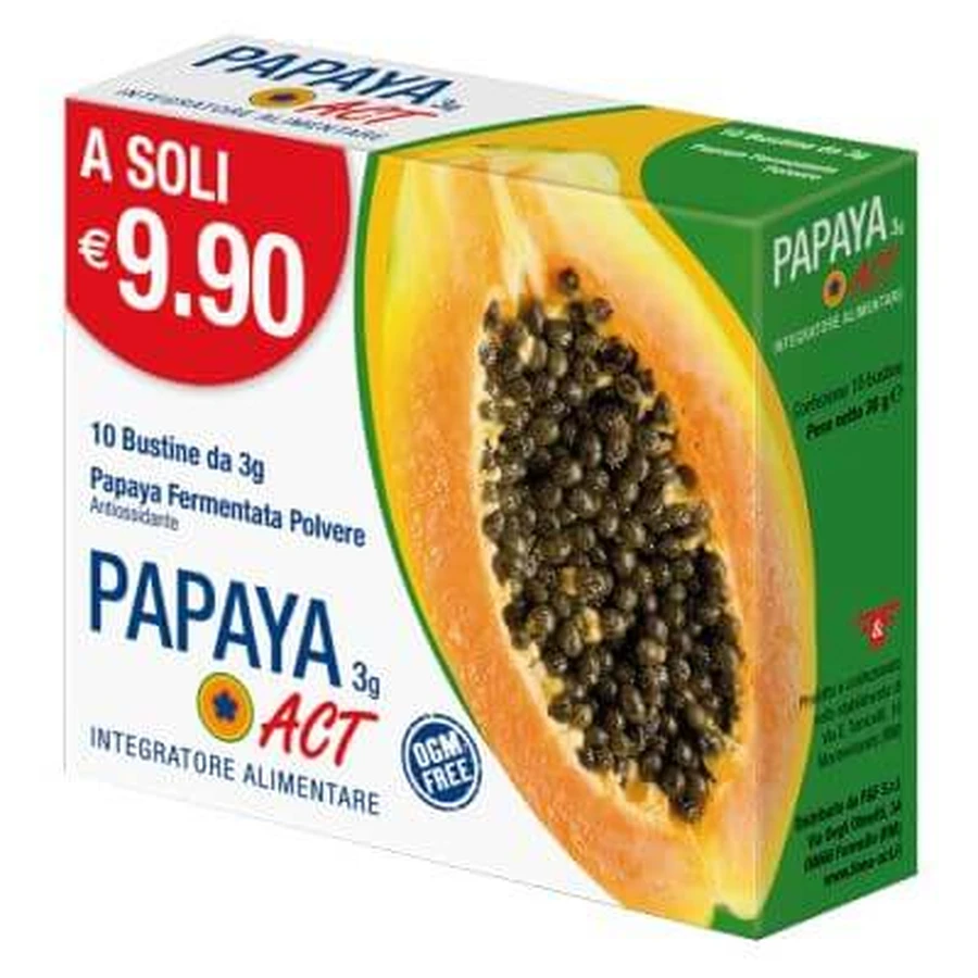 Papaya act 3g 10 sachets