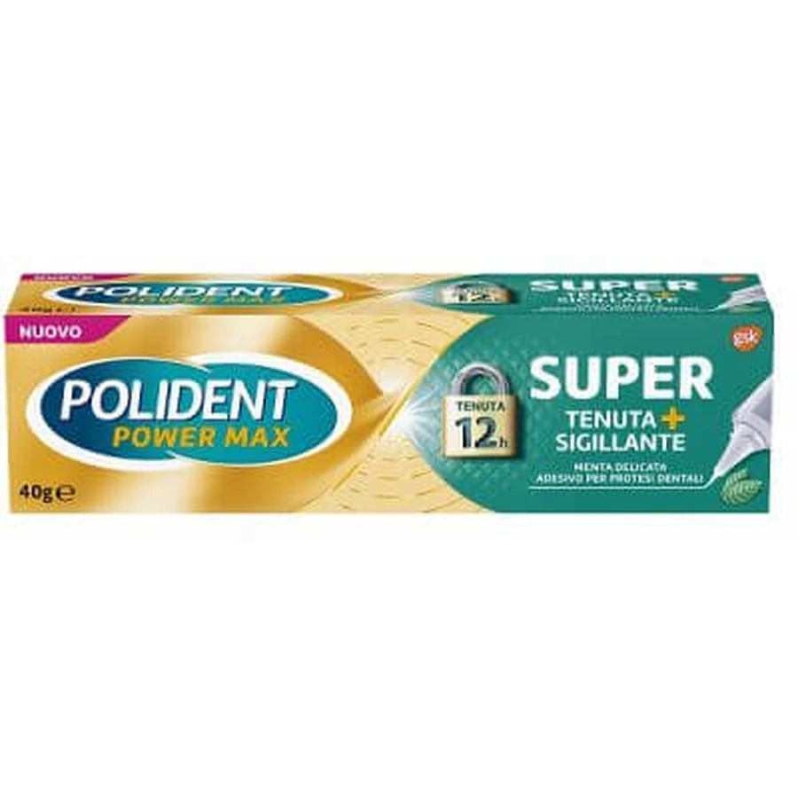 Polident super hold+sealant sanfte Minze Prothesenkleber 40 g