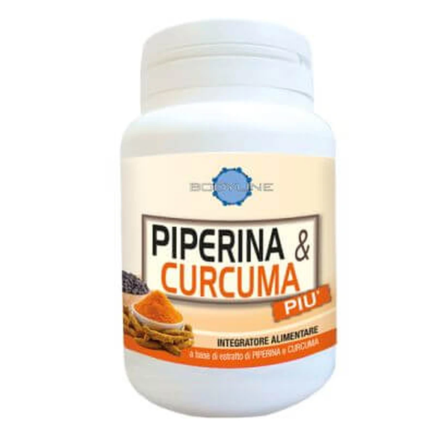 Piperina y Cúrcuma Plus 60 cápsulas