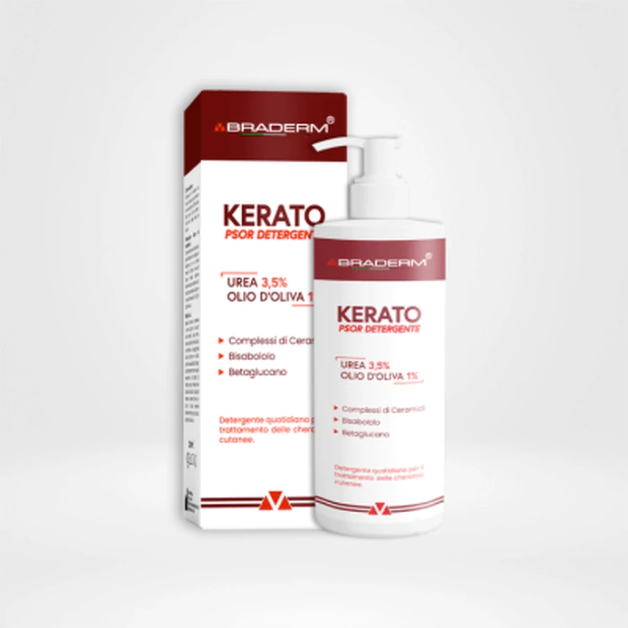 Kerato psor cleanser 400 ml braderm
