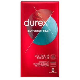 durex super slim close fit condom 6 pieces
