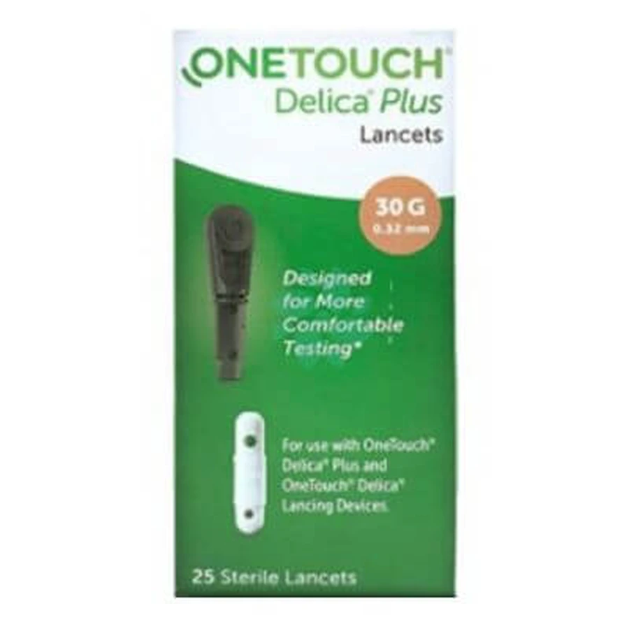 Onetouch delica plus Lanzetten 25 Stück