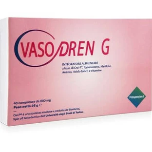 Vasodren g 40 comprimidos