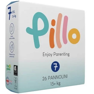 Couches Pillo enjoy xxl 15+ kg taille 7 26 pièces