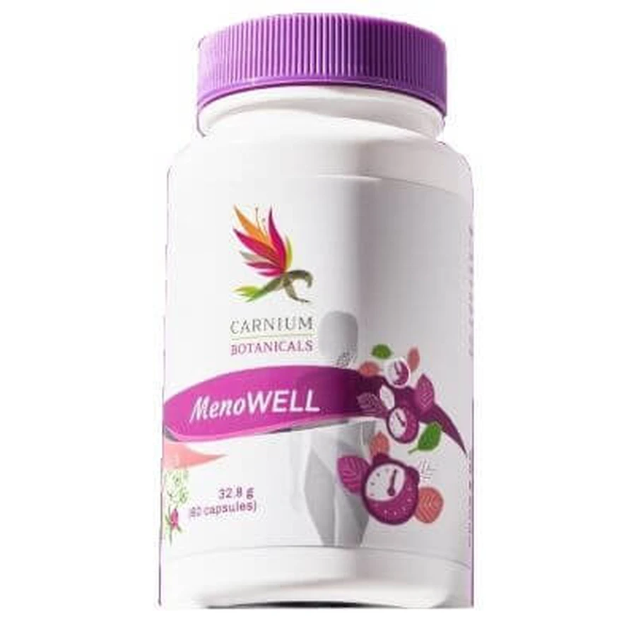Carnium botanicals menowell 60 capsules