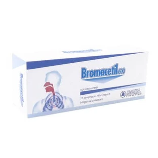 Bromacetil 600 15 effervescent tablets