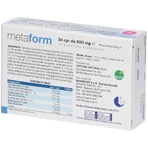 Metaform 30 tabletten 800 mg