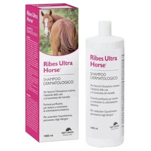 Ribes champú ultra dermatológico para caballos 1 litro