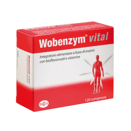 Wobenzym vital, 120 comprimidos, 55,2 g