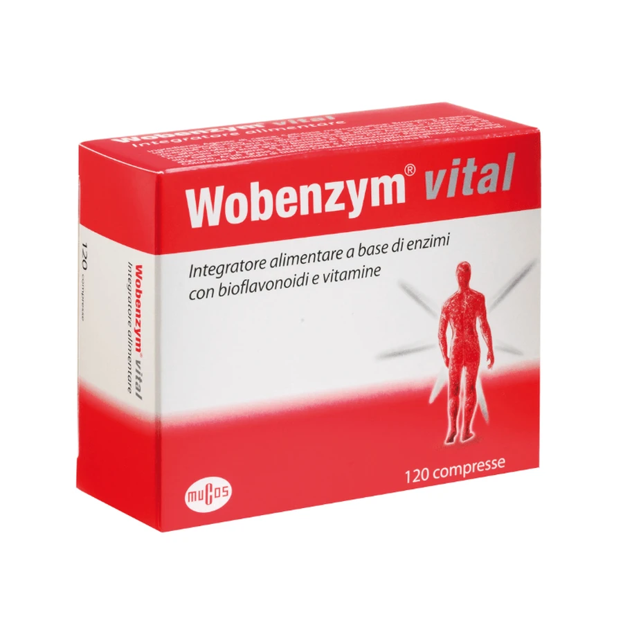 Wobenzym vital, 120 comprimidos, 55,2 g