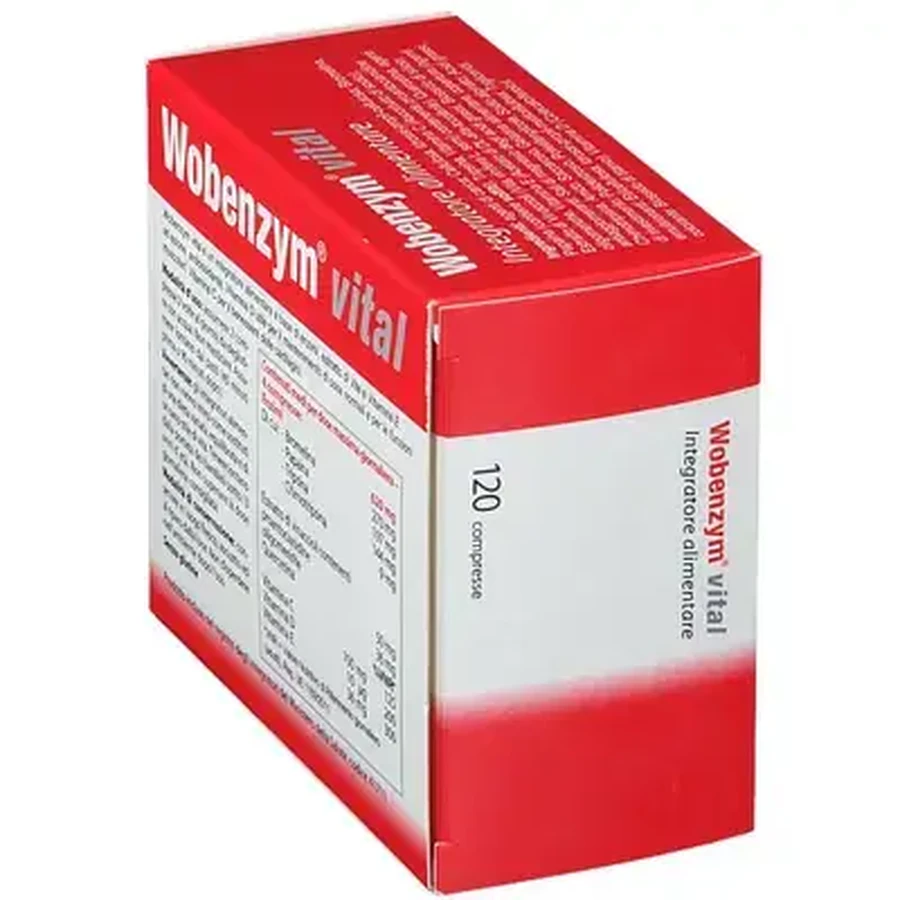 Wobenzym vital, 120 comprimidos, 55,2 g