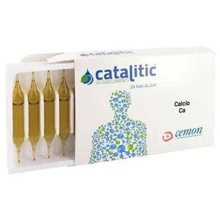 Oligoelementos catalíticos de calcio en 20 viales