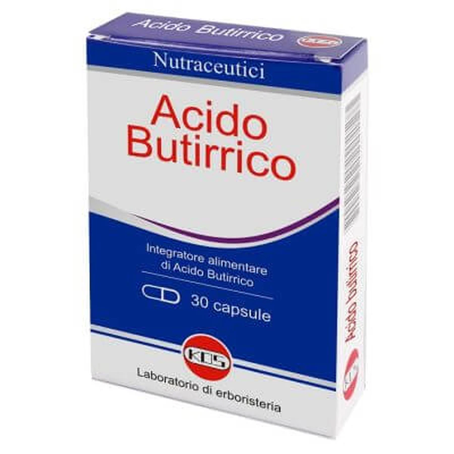 Butyric acid 30 delayed-release capsules