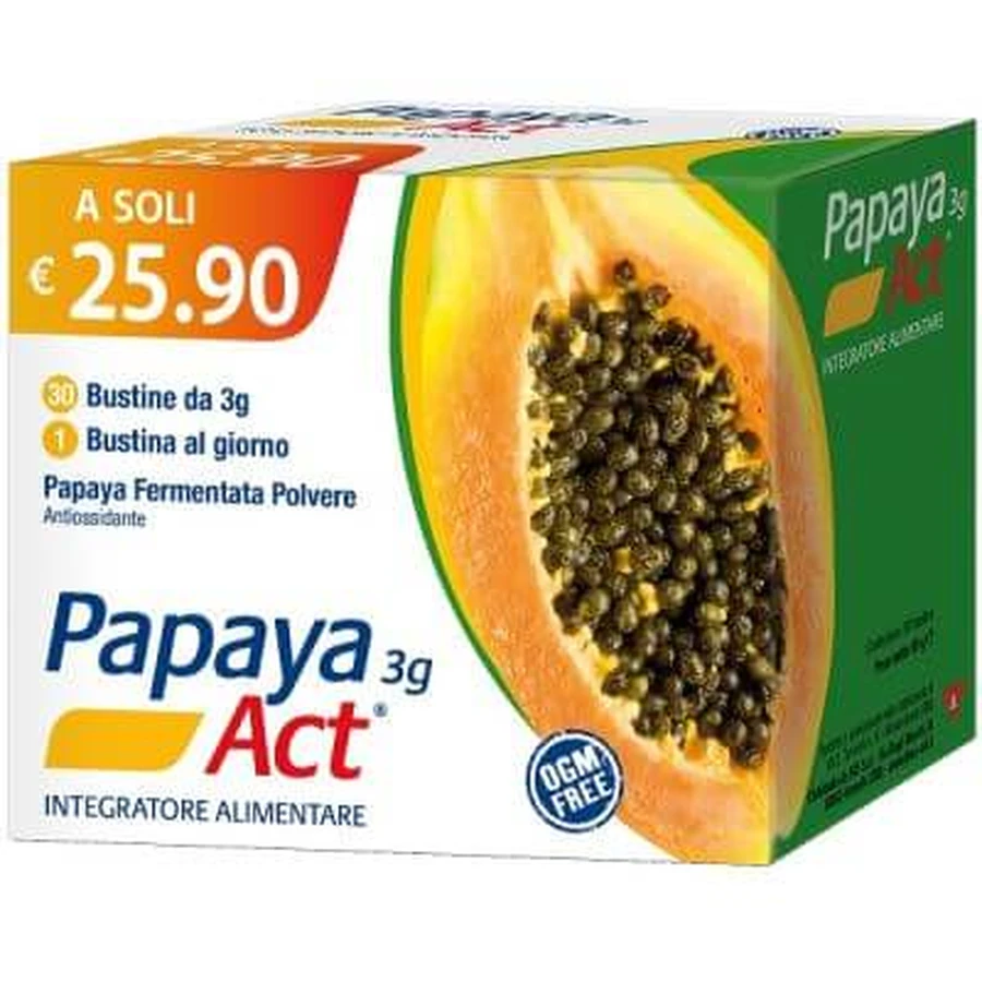 Papaya act 3g 30 sachets