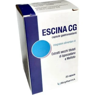 Escina cg 20 cápsulas