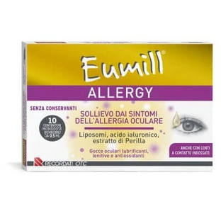Eumill allergy eye drops 10 vials 0.5 ml