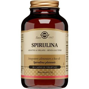 Spirulina 80 cápsulas veg
