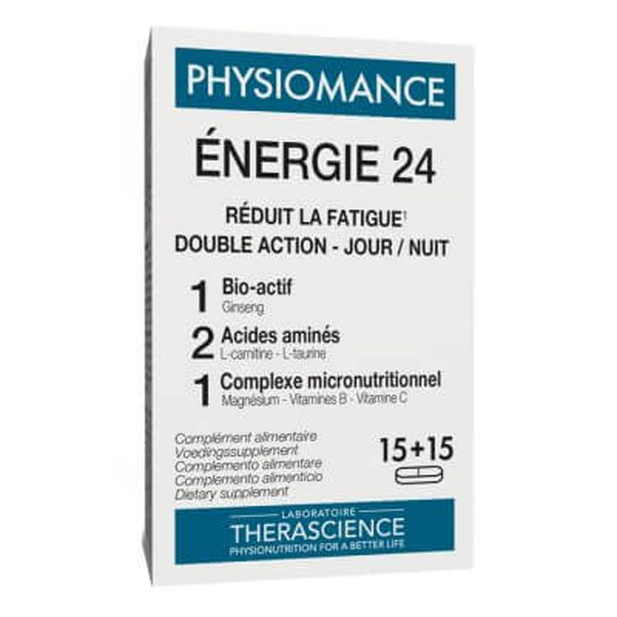 Physiomance energie 24 30 tablets