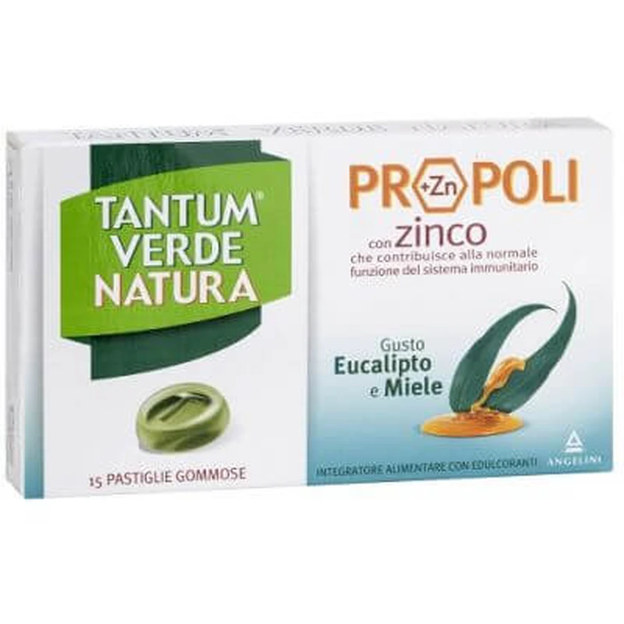 Tantum verde Natur Gummilutschtabletten Eukalyptus & Honig 30 g