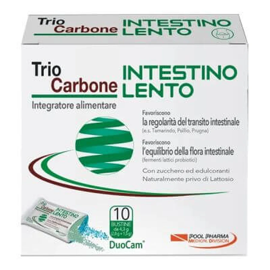Triocarbone trage darm 10 sachets