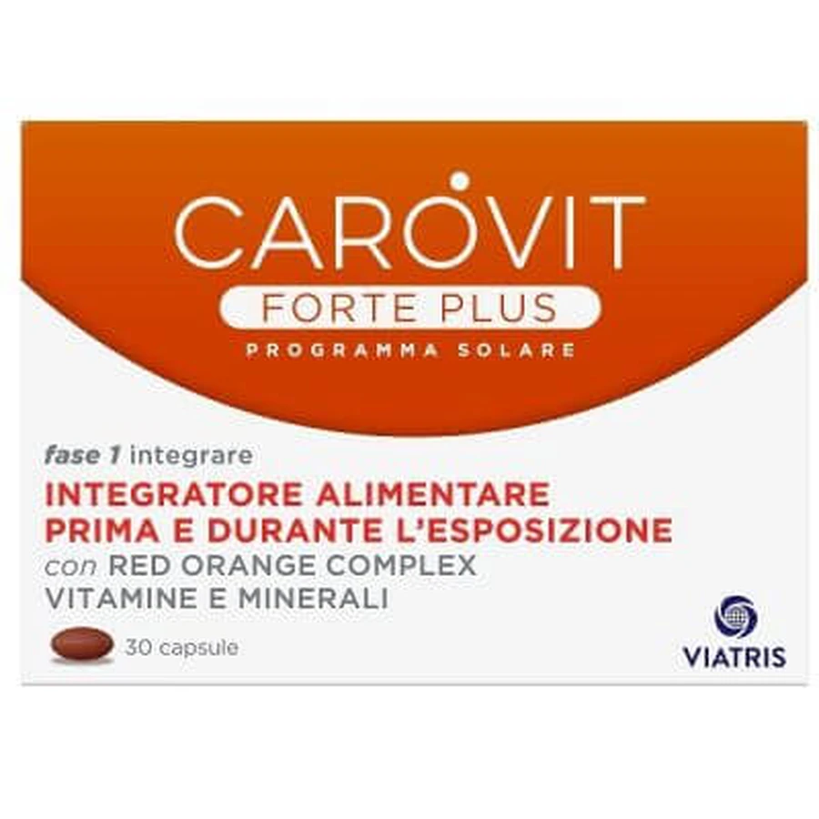 Carovit forte plus solar program 30 capsules bl
