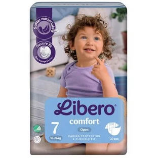Free comfort 7 diaper for baby 16-26kg 20 pieces